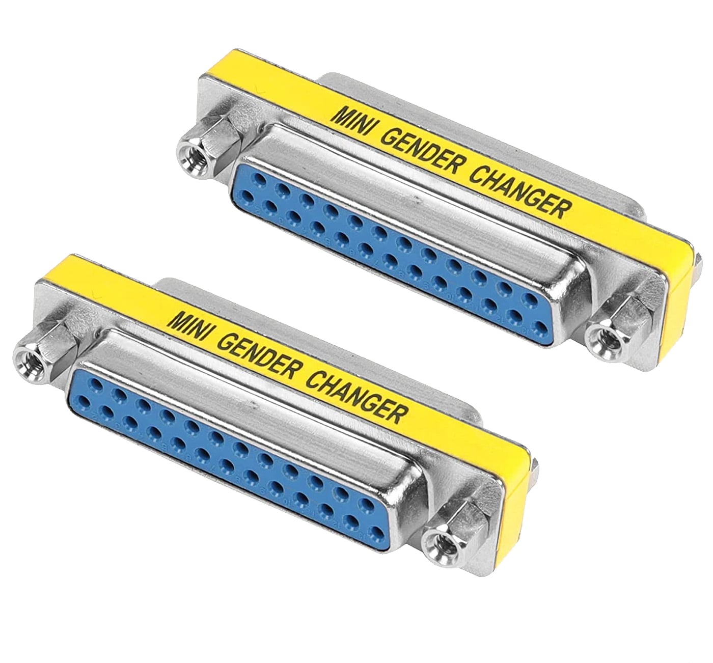 Adattatore Mini Gender Changer DB25 F/F