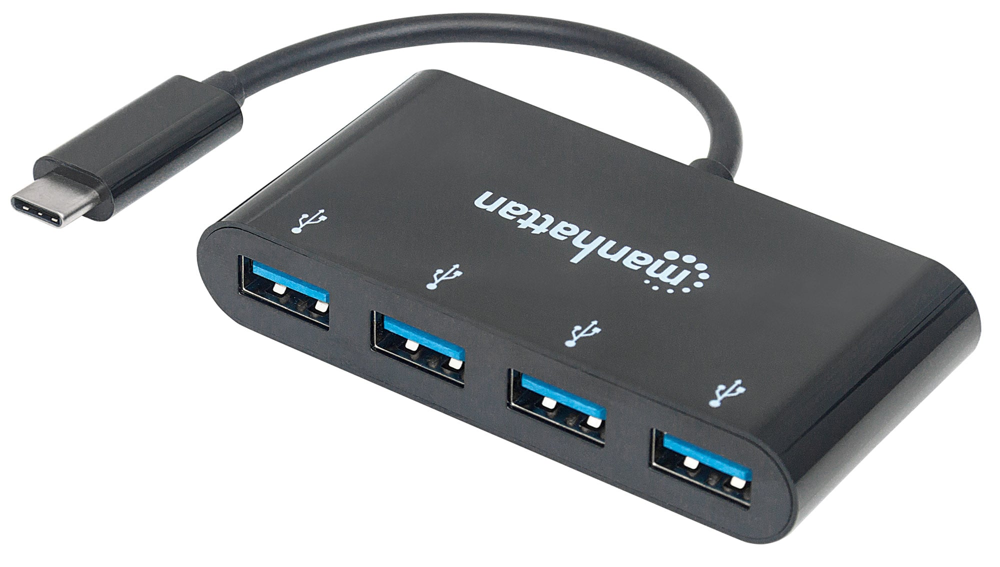Hub USB-C™ SuperSpeed 4 Porte USB-A 3.2 Gen 1 Femmina Nero