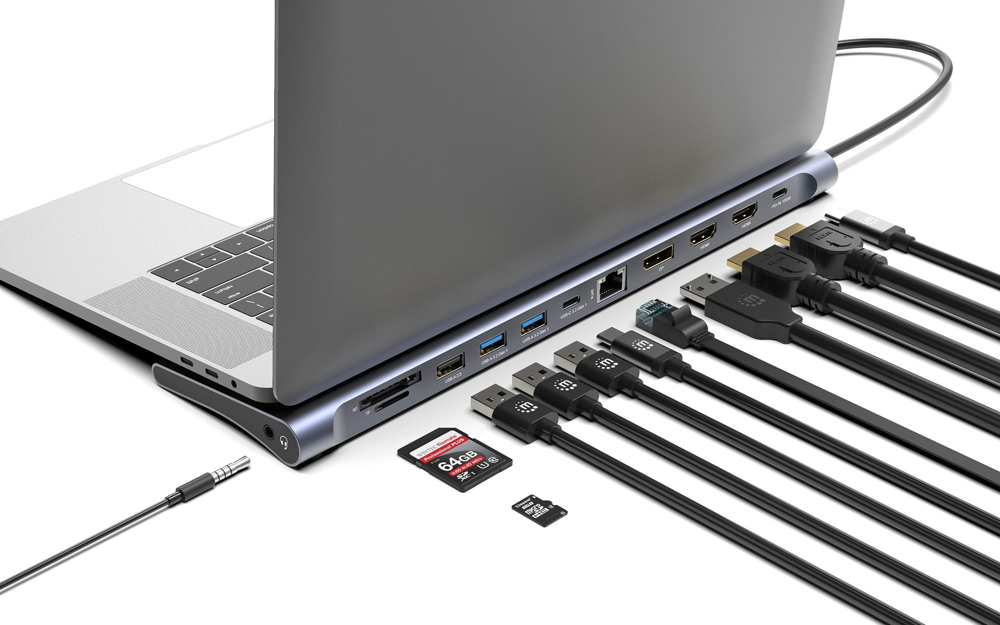 Docking Station USB-C™ 12-in-1 4K Triplo Monitor con MST