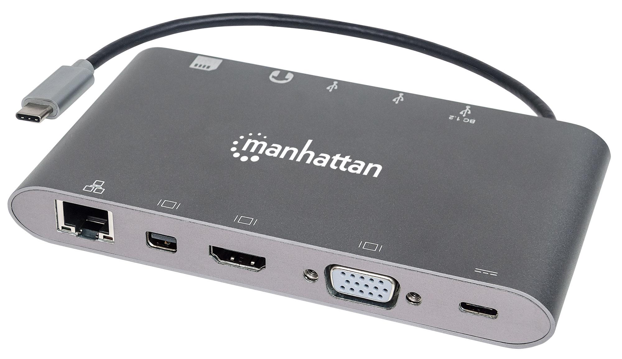 Docking Station USB-C™ SuperSpeed 7 in 1
