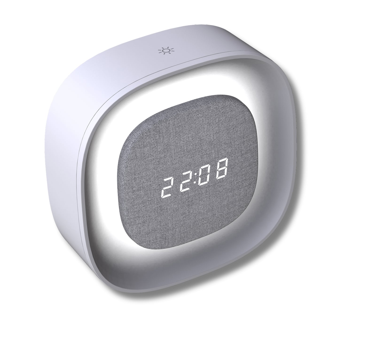 Sveglia Wireless Multifunzione con Luce Notturna Regolabile
