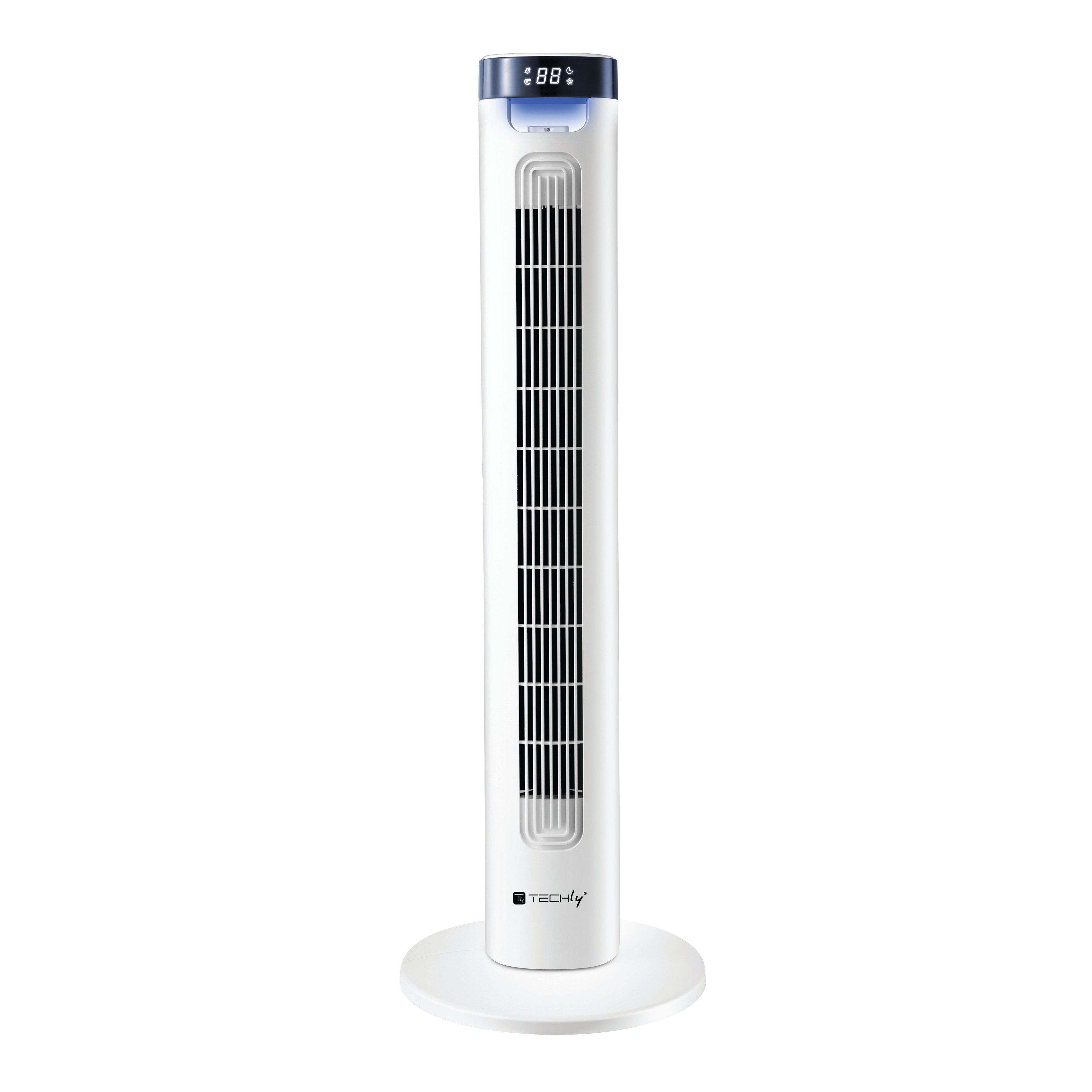 Ventilatore a Torre da Pavimento 36'' 3 Velocità con Telecomando Oscillazione 75° e Timer