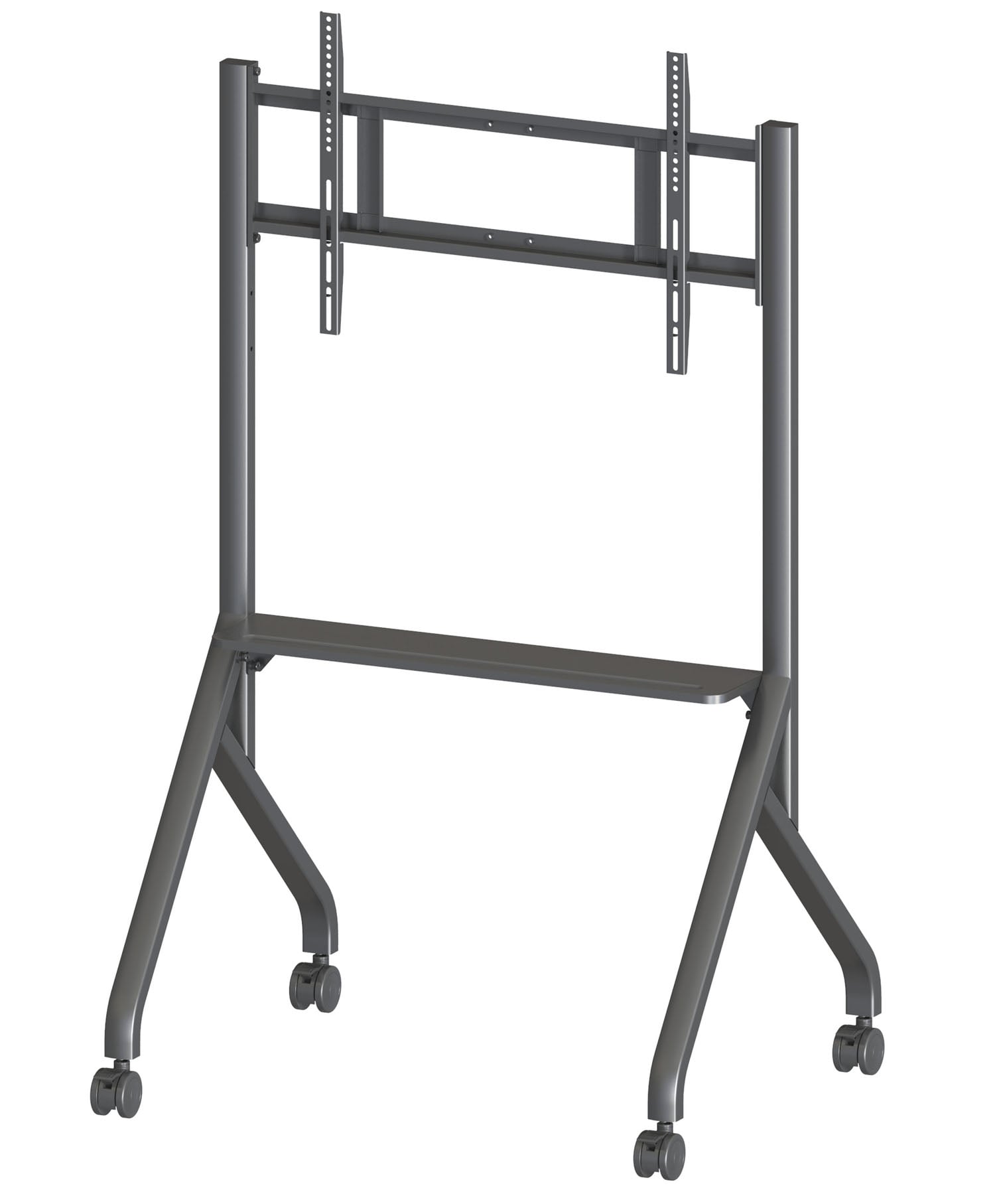 Supporto Mobile da Pavimento Multifunzione per TV LCD/LED/Plasma 55-86'' Nero