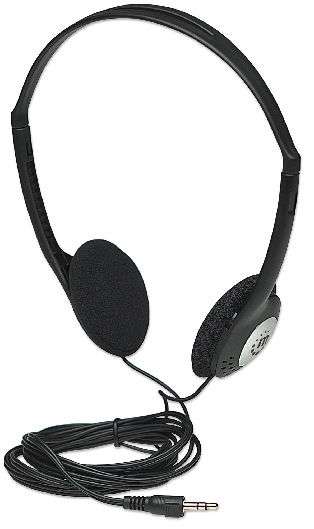 Cuffia Stereo con Auricolari Imbottiti
