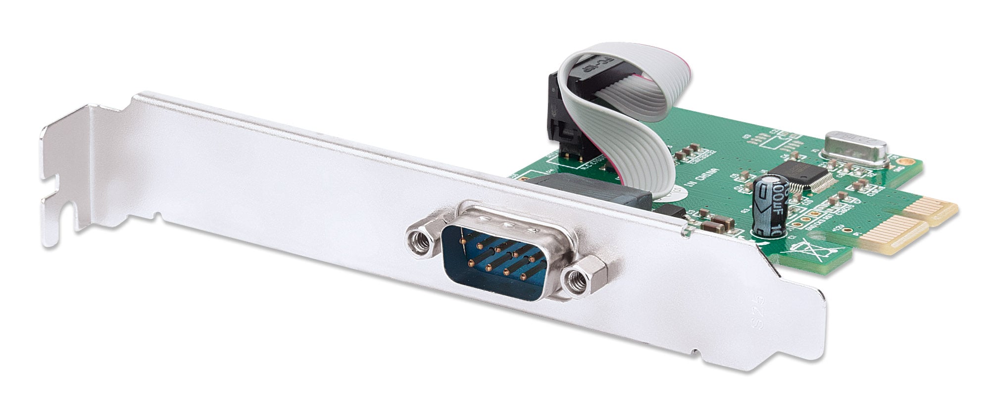 Scheda PCI Express Seriale 1 Porta DB9 M