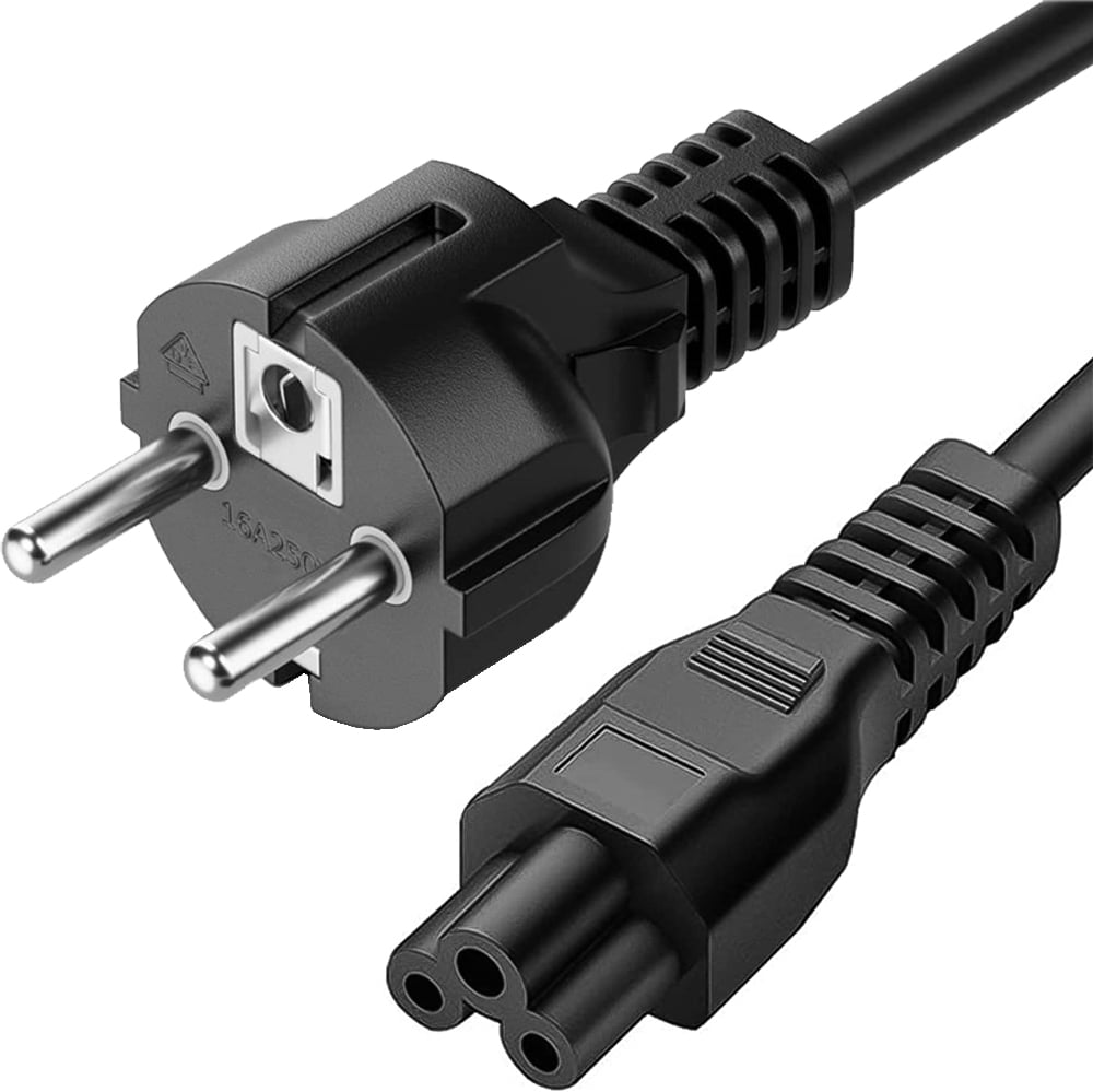 Cavo alimentazione C5 F a Schuko 1m nero