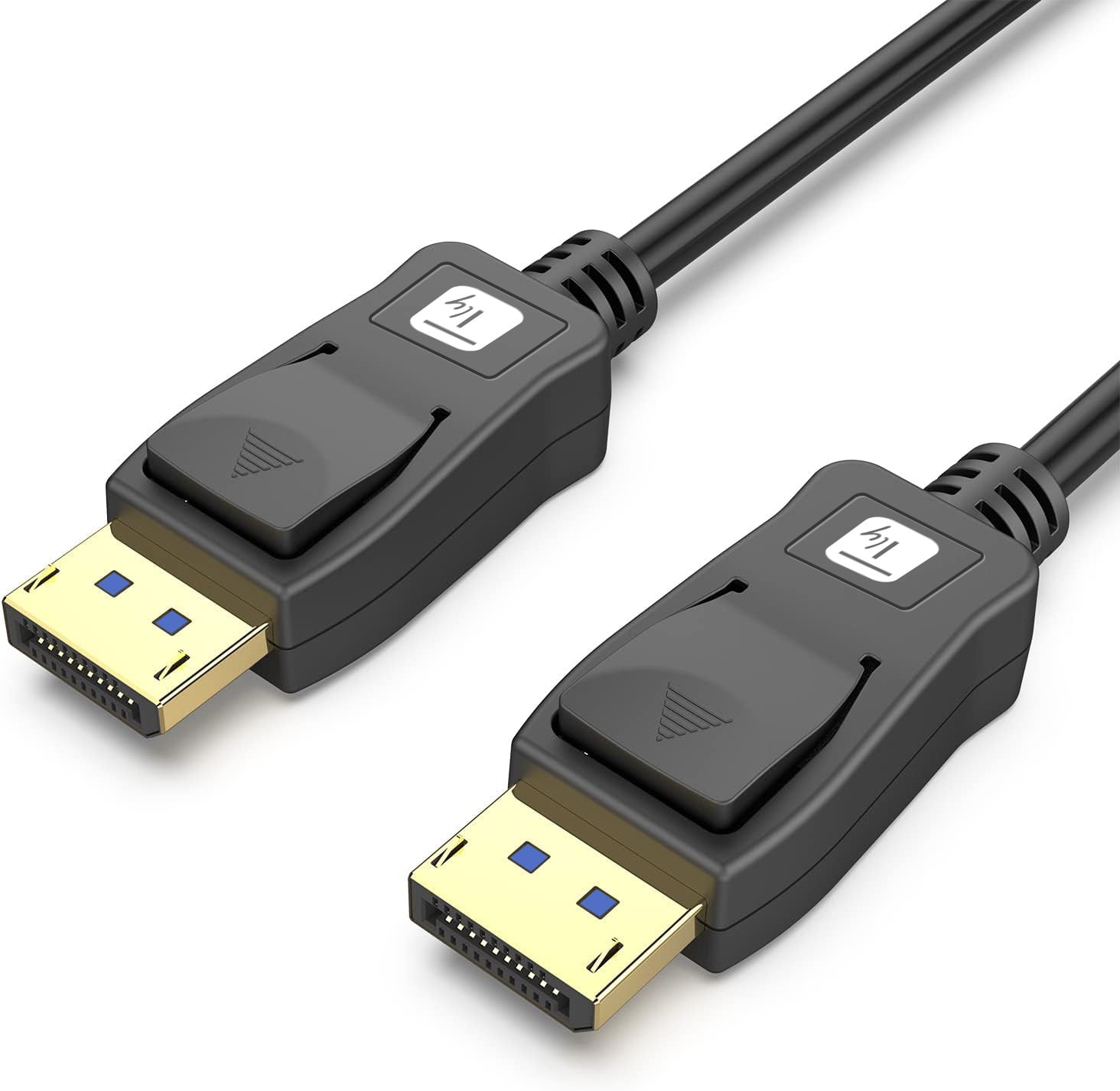 Cavo Audio/Video DisplayPort 2.1 M/M 10K 1m Nero