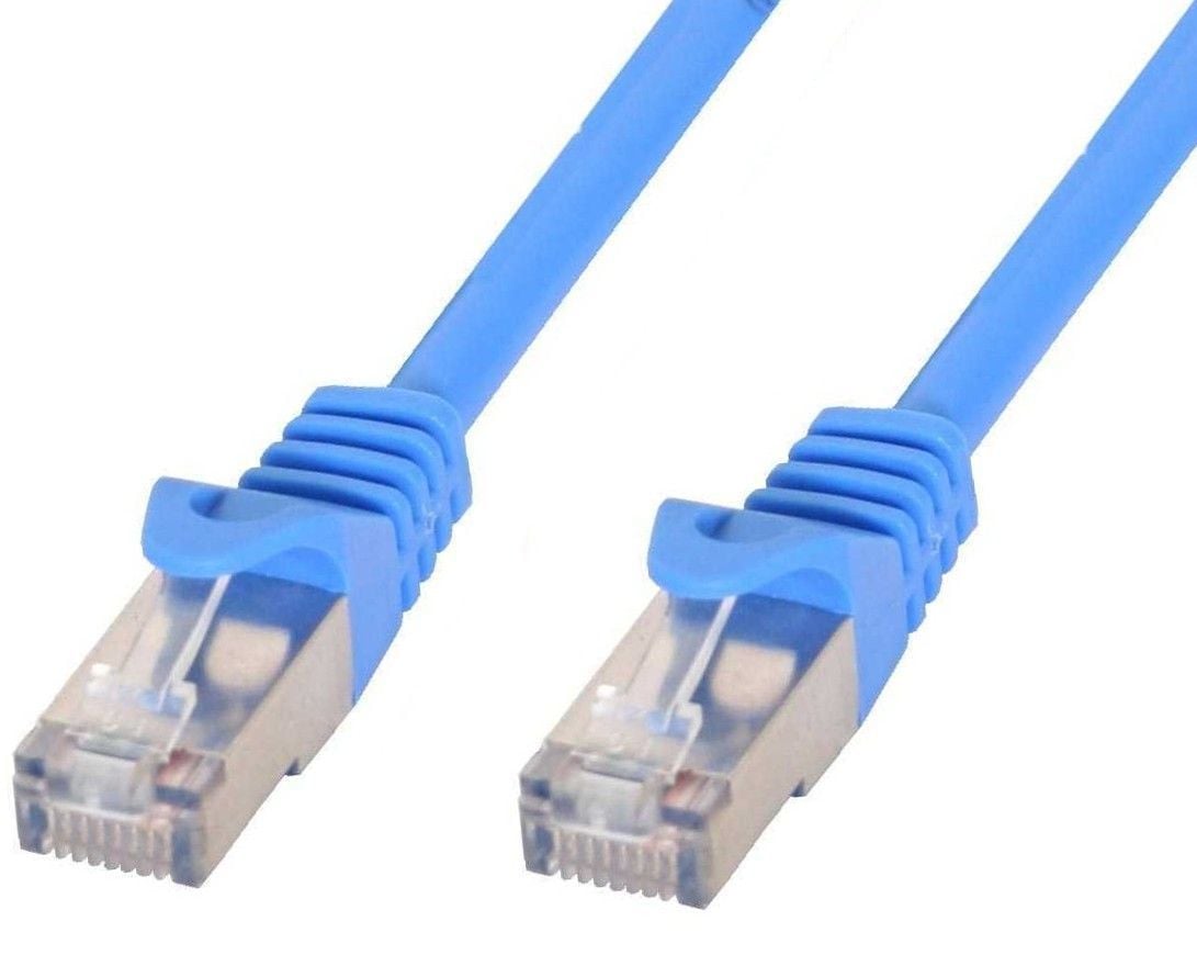 Cavo di rete Patch in rame Cat.6 Blu SFTP LSZH 0,5m