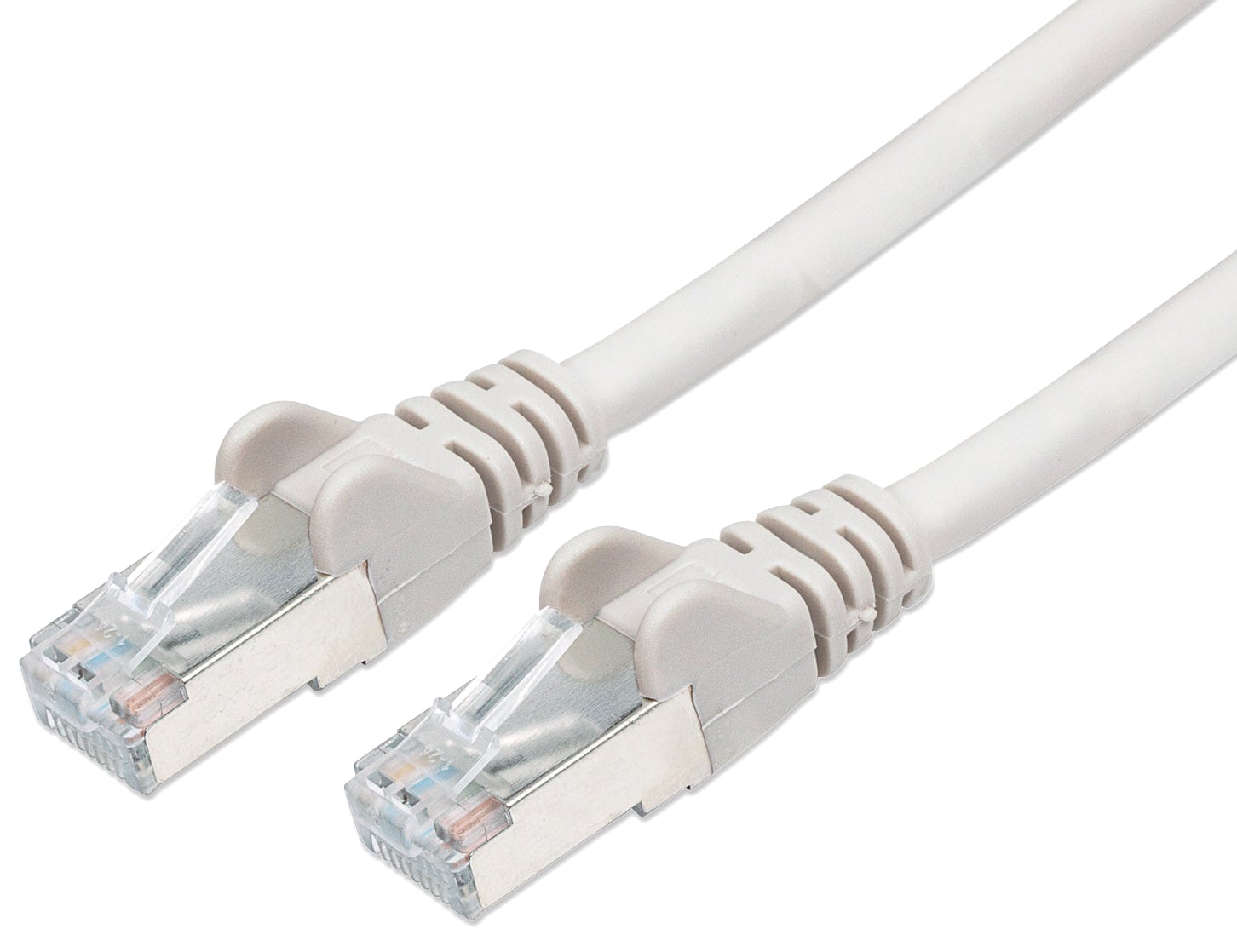 Cavo di rete Patch in rame Cat. 6 Bianco SFTP LSZH 0,5m