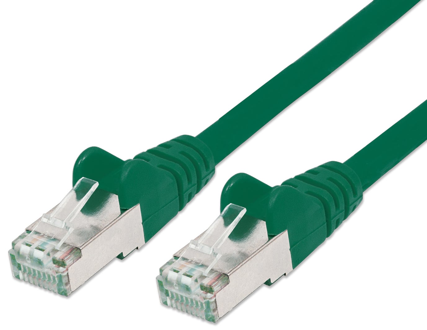 Cavo di rete Patch in rame Cat. 6 Verde SFTP LSZH 2m