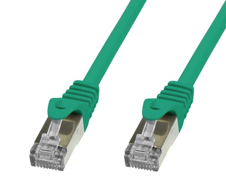 Cavo di rete Patch in rame Cat.6 Verde SFTP LSZH 5m