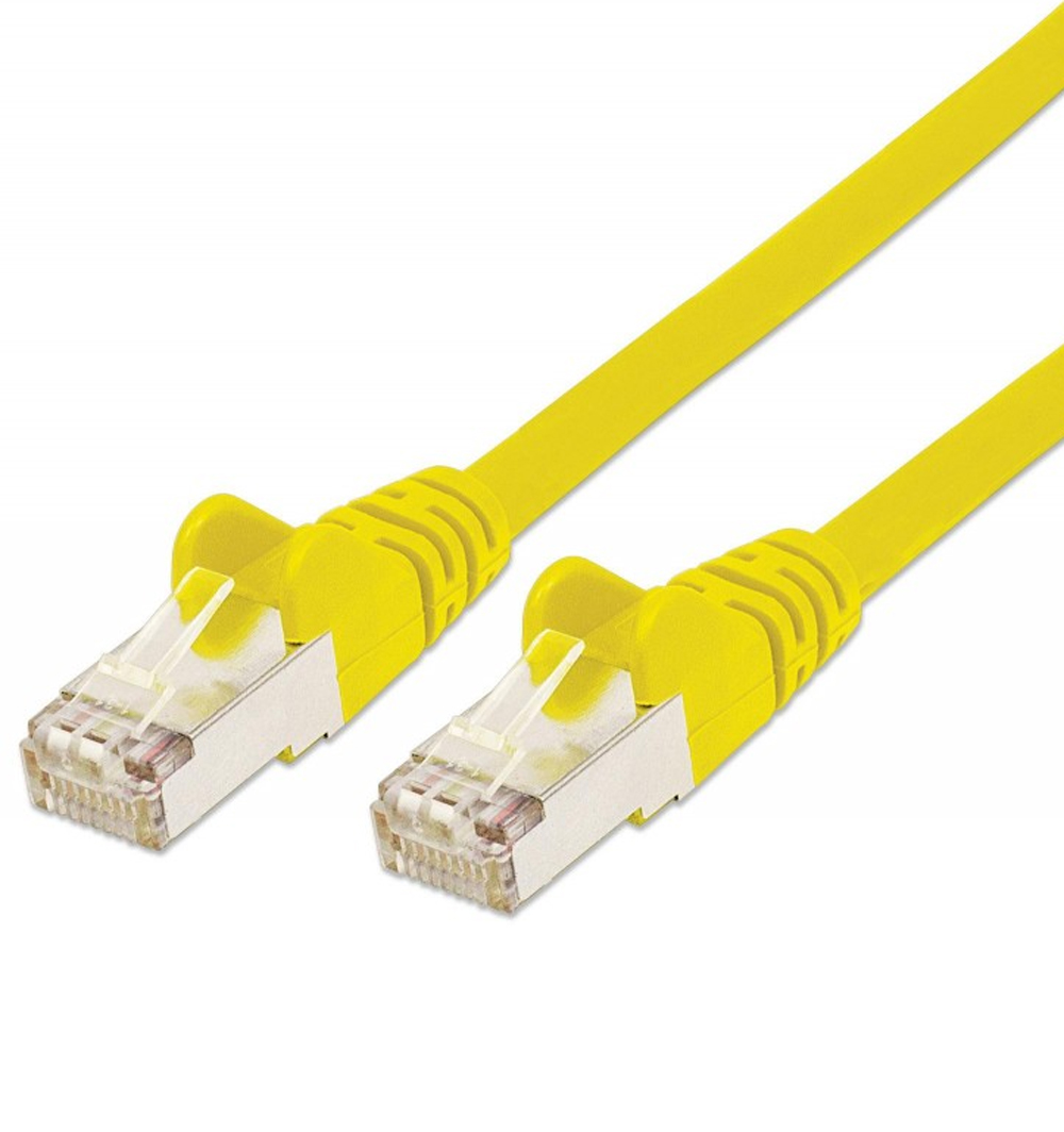Cavo di rete Patch in rame Cat. 6 Giallo SFTP LSZH 20m
