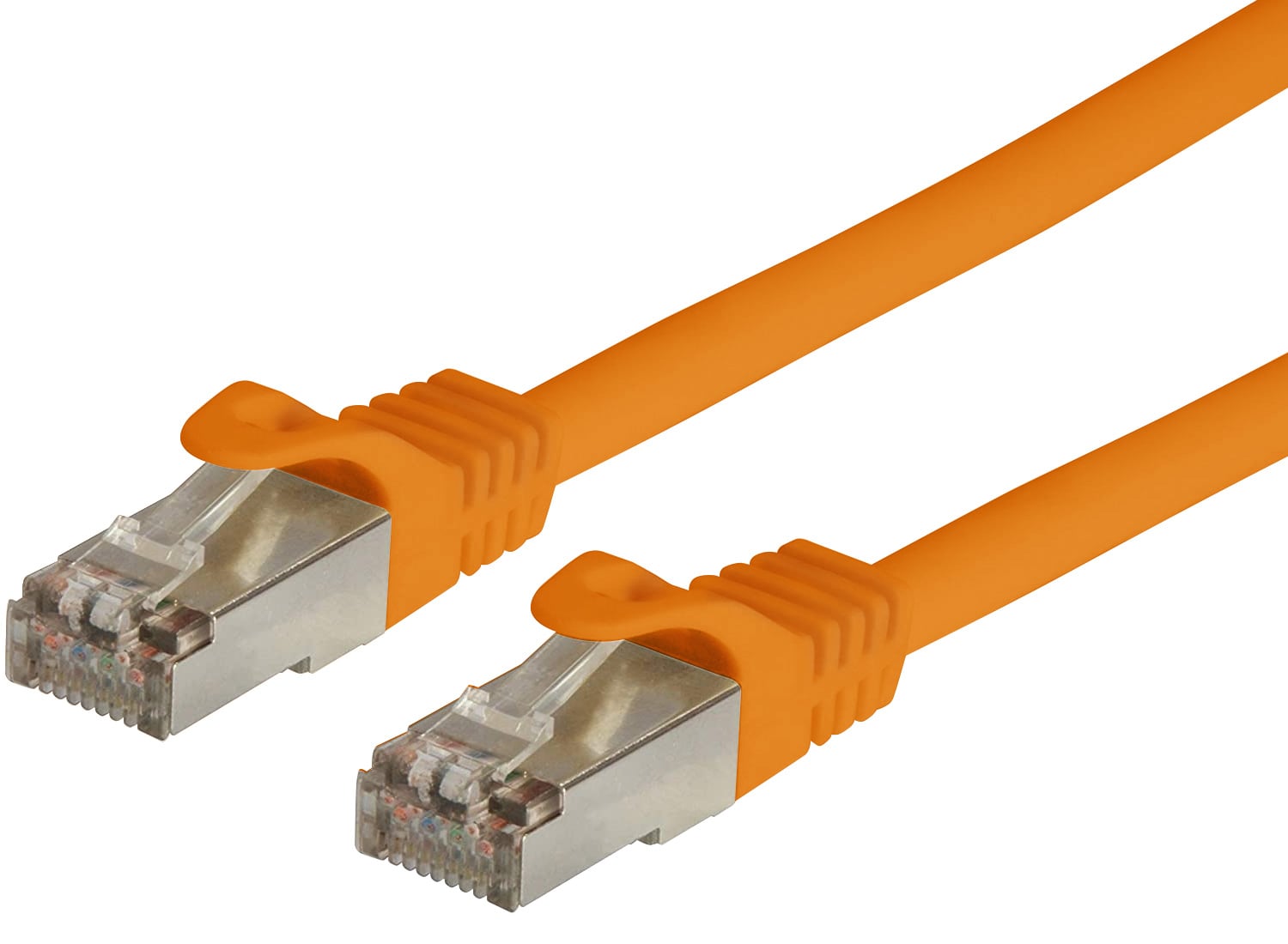Cavo di Rete Patch in Rame Cat. 6A SFTP LSZH 3 m Arancione