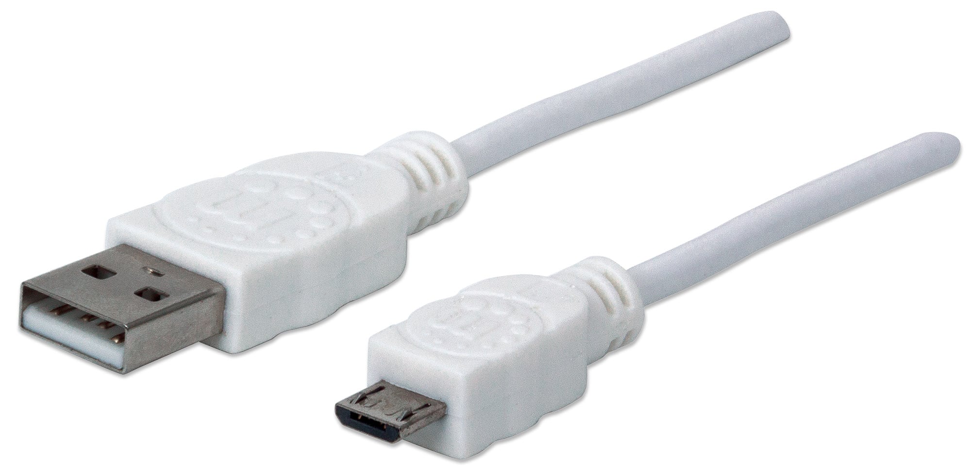 Cavo USB 2.0 A maschio/Micro B maschio 1,8m Bianco