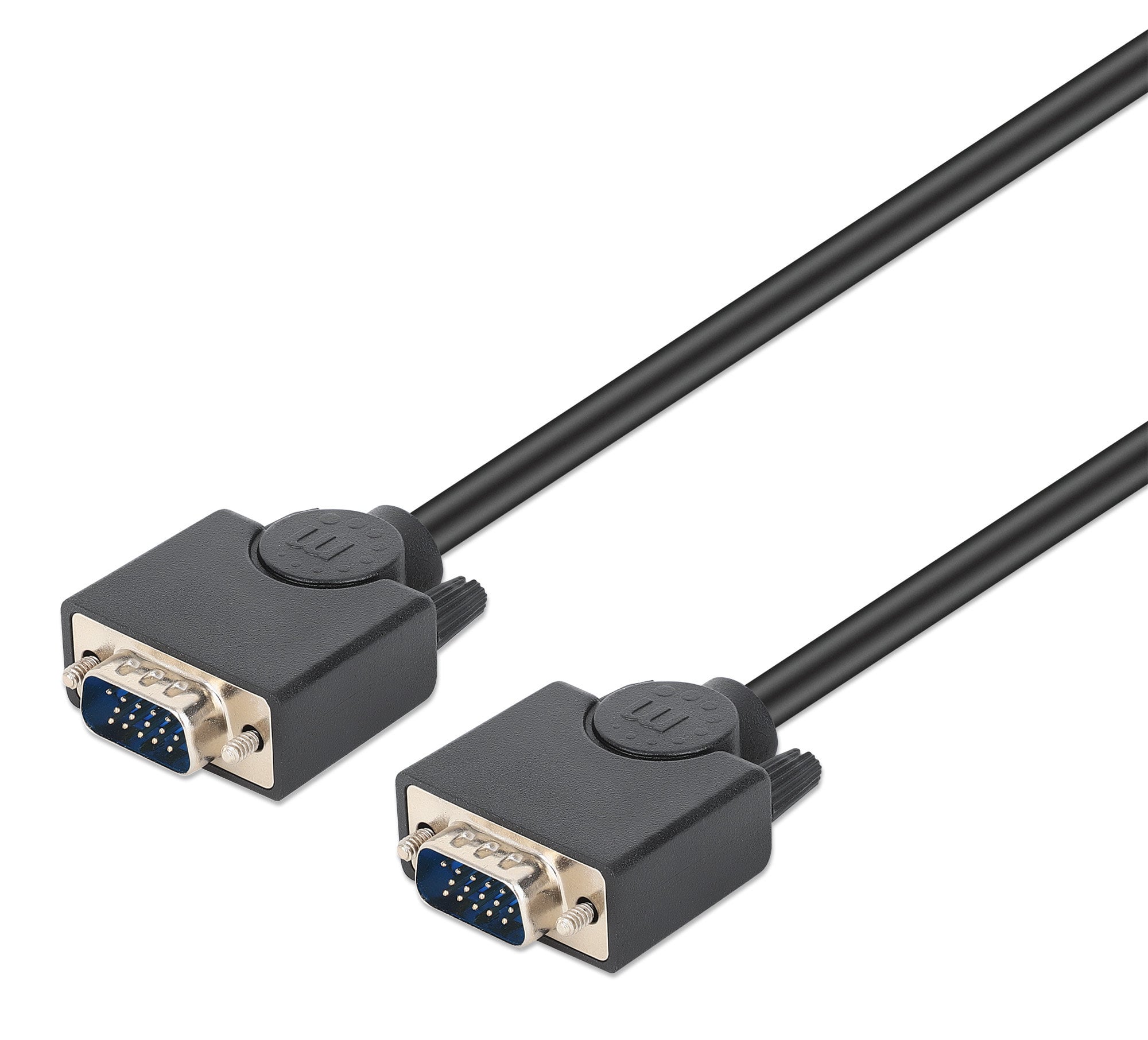Cavo monitor SVGA standard M/M 1,8 mt NERO