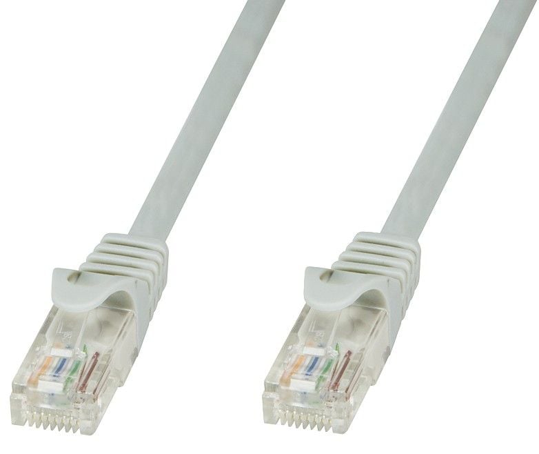 Cavo di Rete Patch in Rame Cat.6 Grigio UTP 30m