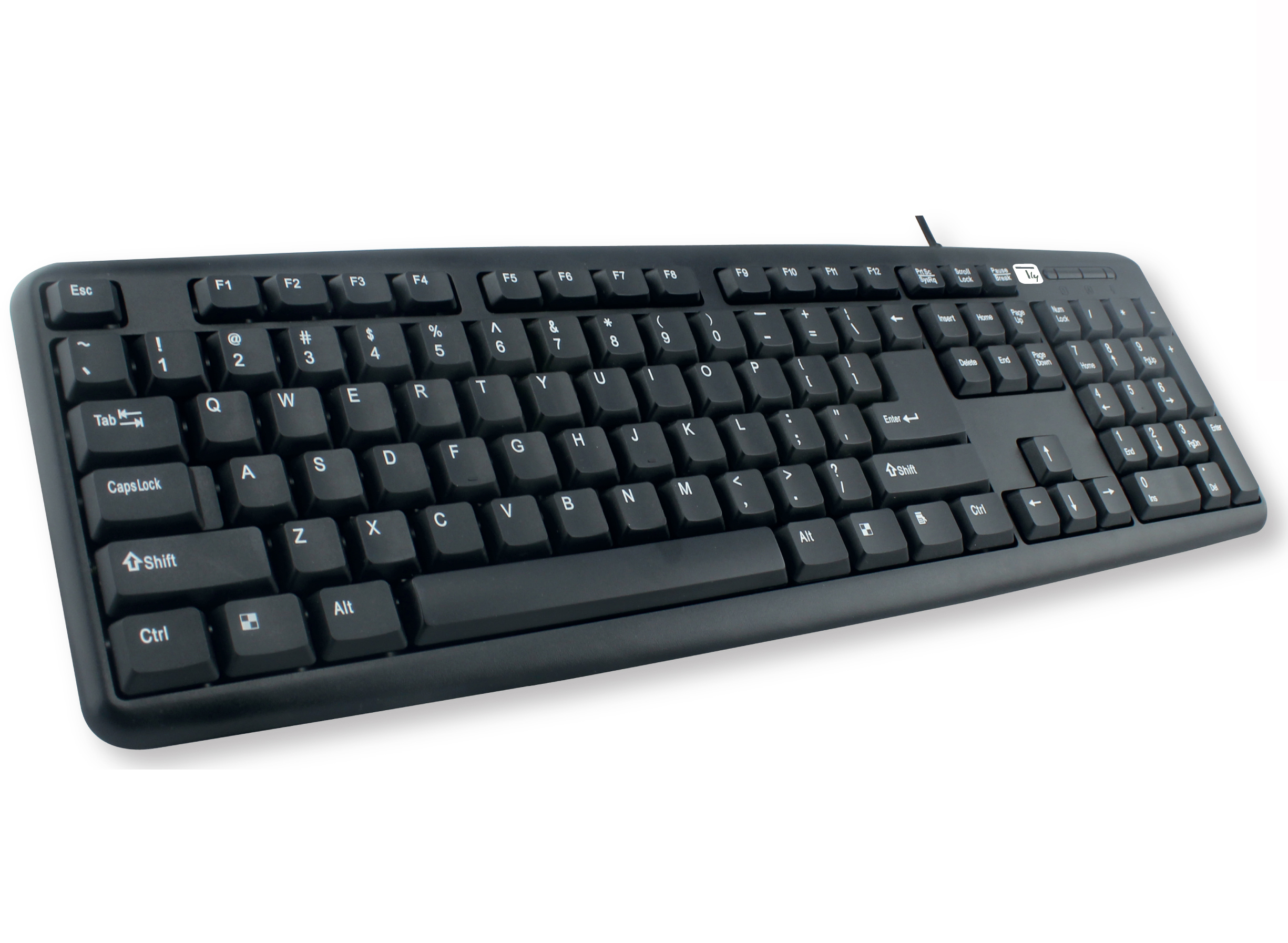 Tastiera PS2 105 Tasti Nero