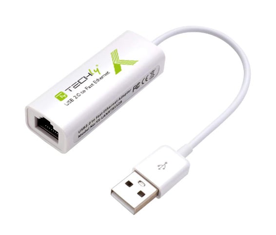 Convertitore da USB2.0 a Fast Ethernet 10/100 Mbps