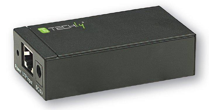 Ricevitore per Extender Audio / Video su Cavo Cat5e 300 m