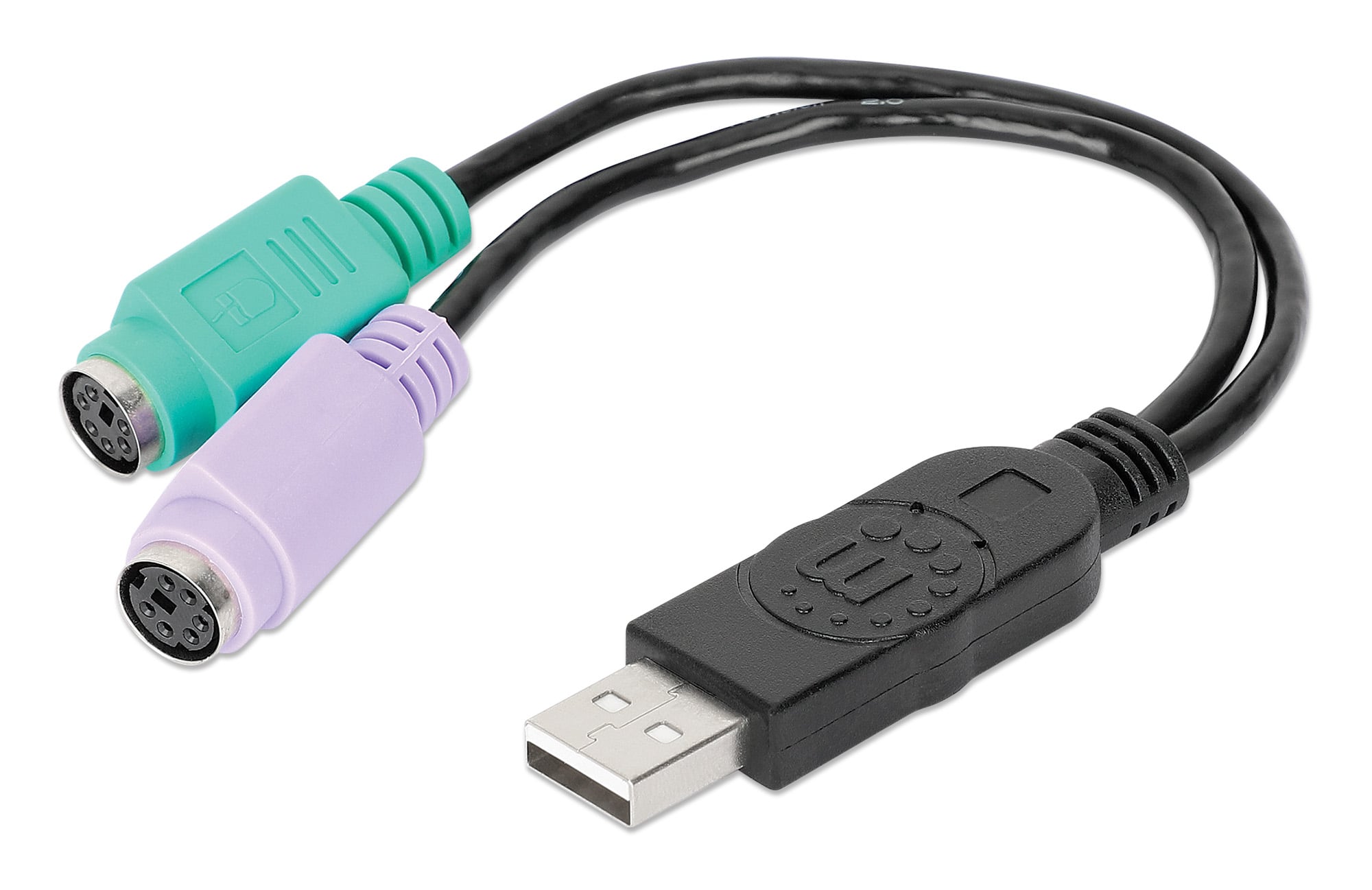 Adattatore USB a doppio PS/2