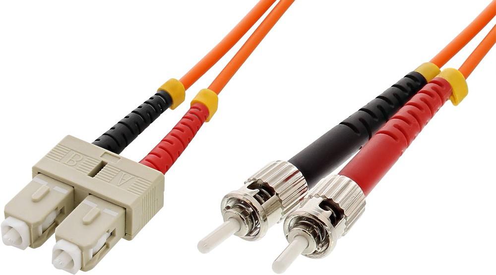 Cavo Fibra Ottica Multimodale OM2 SC/ST 50/125 5 m