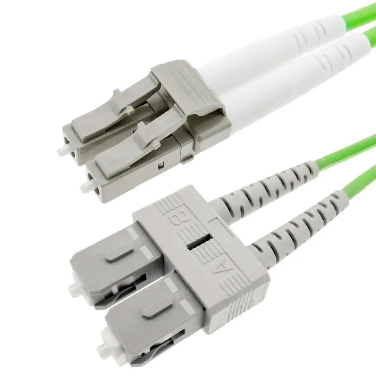 Cavo Fibra Ottica Multimodale OM5 SC/LC 50/125 0,5 m