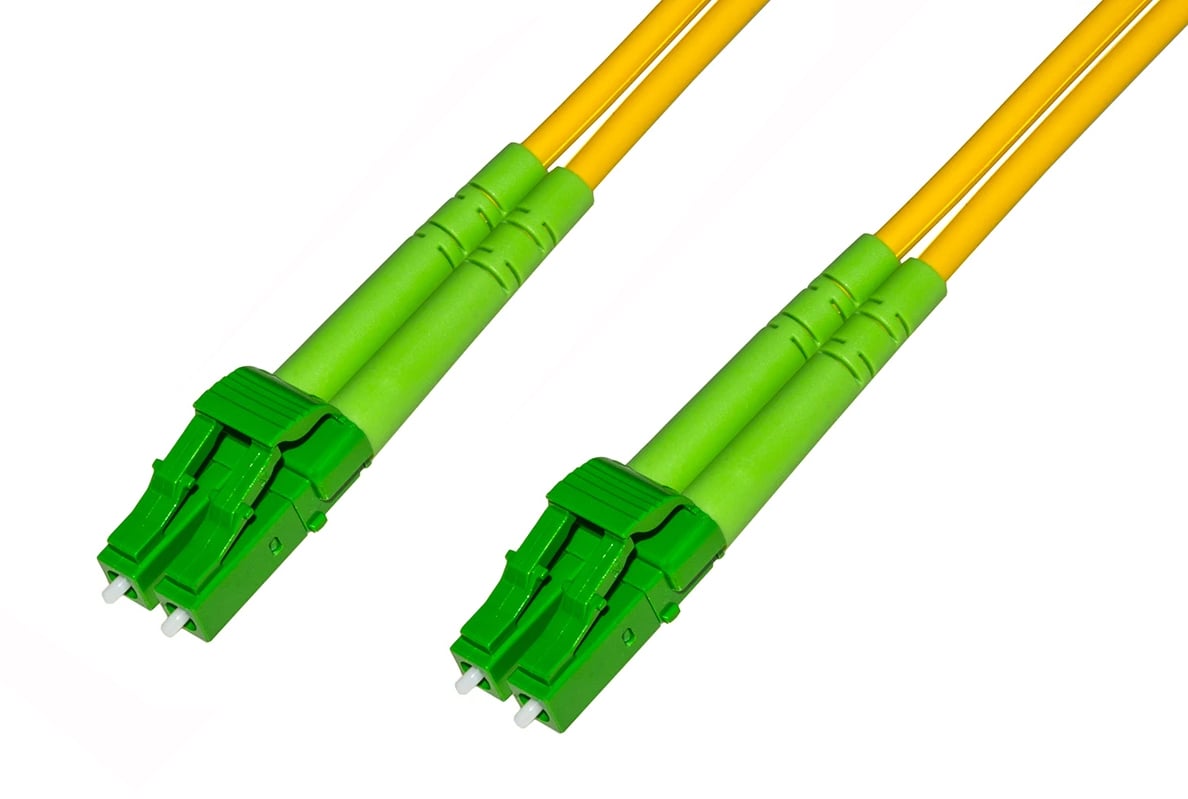 Cavo in Fibra Ottica Monomodale OS2 LC-APC Duplex a LC-APC Duplex 9/125 G657.A2 2m