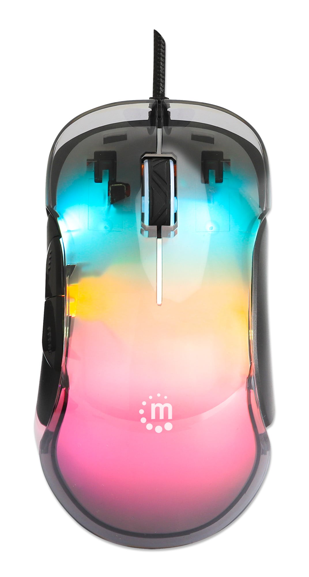 Mouse Ottico USB 12800 Dpi Retroilluminazione LED RGB