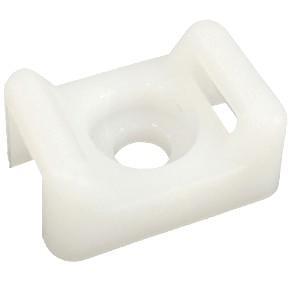 Base a Sella 17.6x12.9x8.3 mm per Fascette 100 Pz Beige