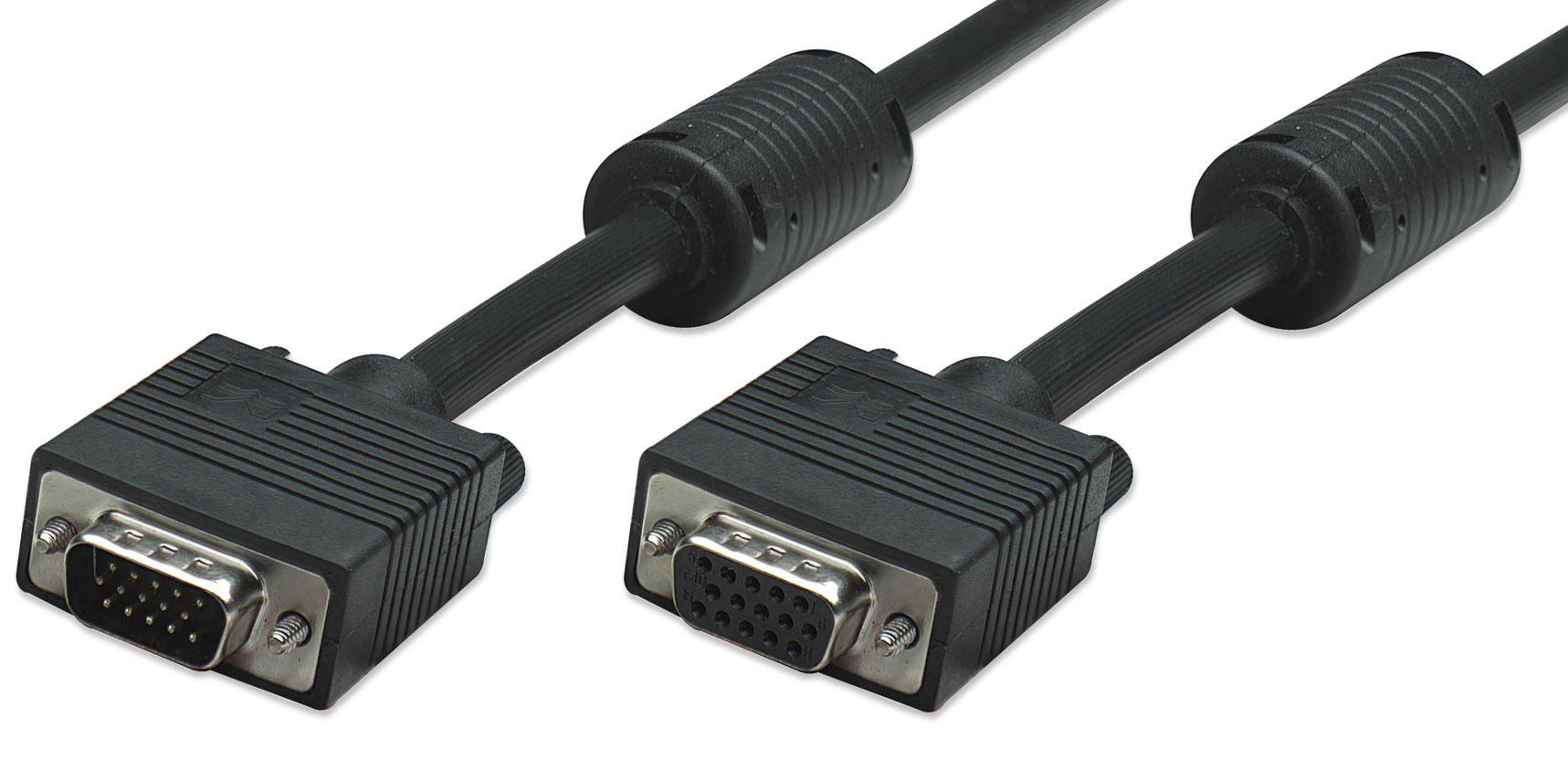 Cavo Prolunga SVGA M/F con ferrite da 3 m