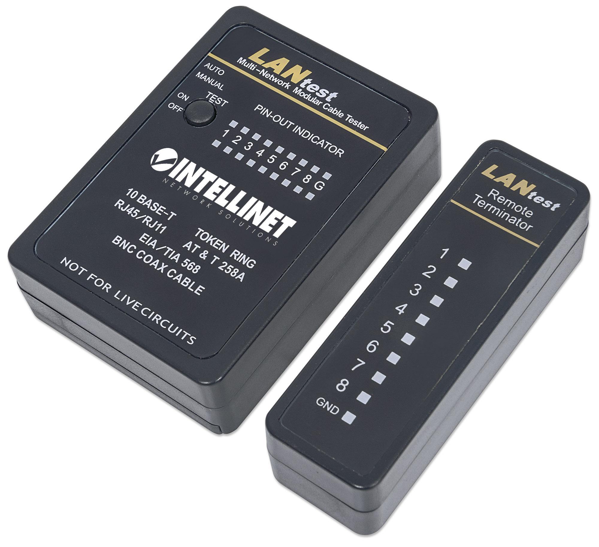 Tester Professionale RJ45 e BNC