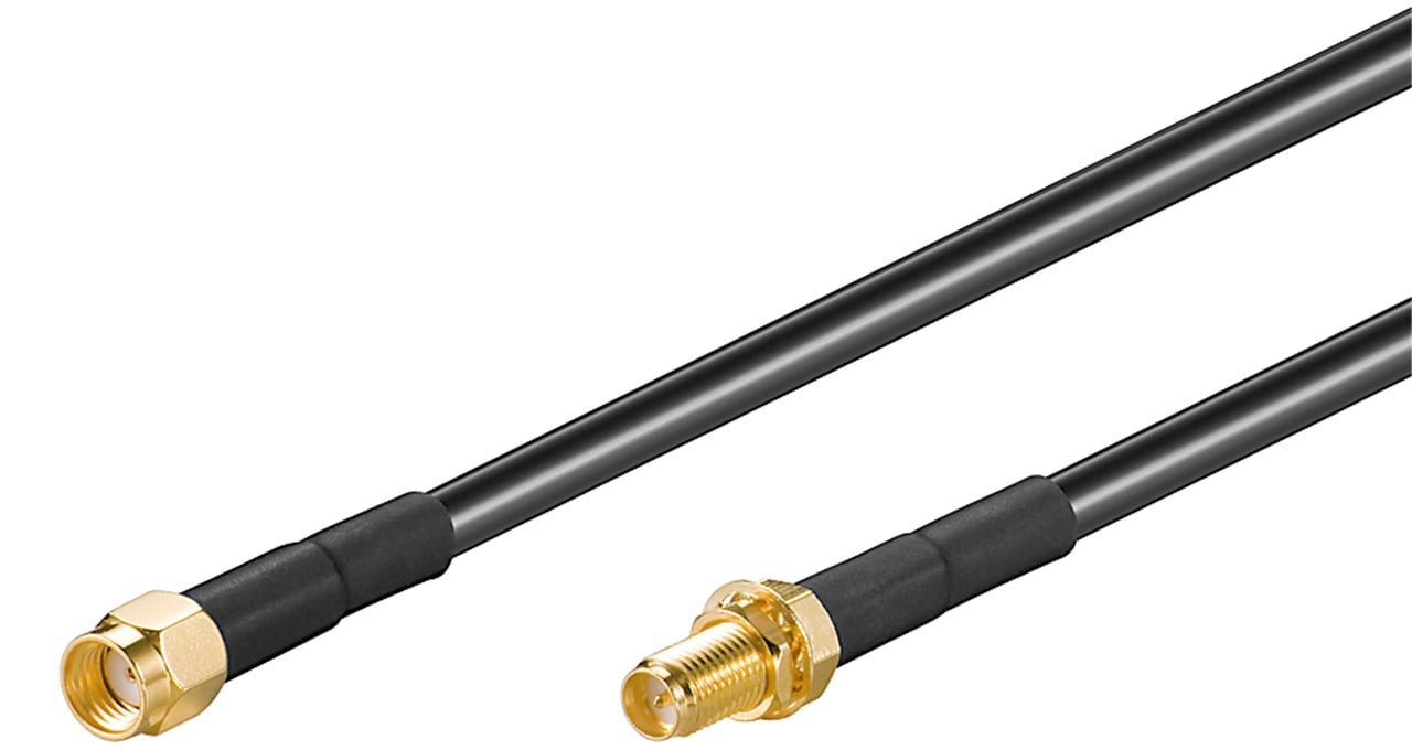 Cavo antenna RP-SMA M/F 10 mt