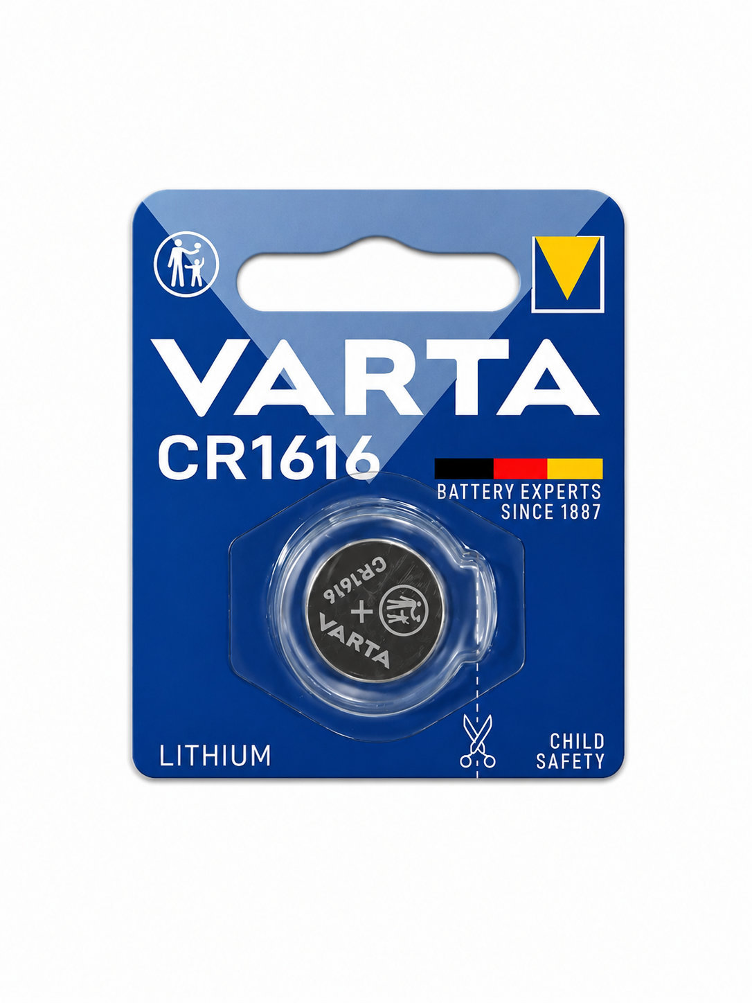 Batteria a bottone Litio CR1616 (blister 1 pz)