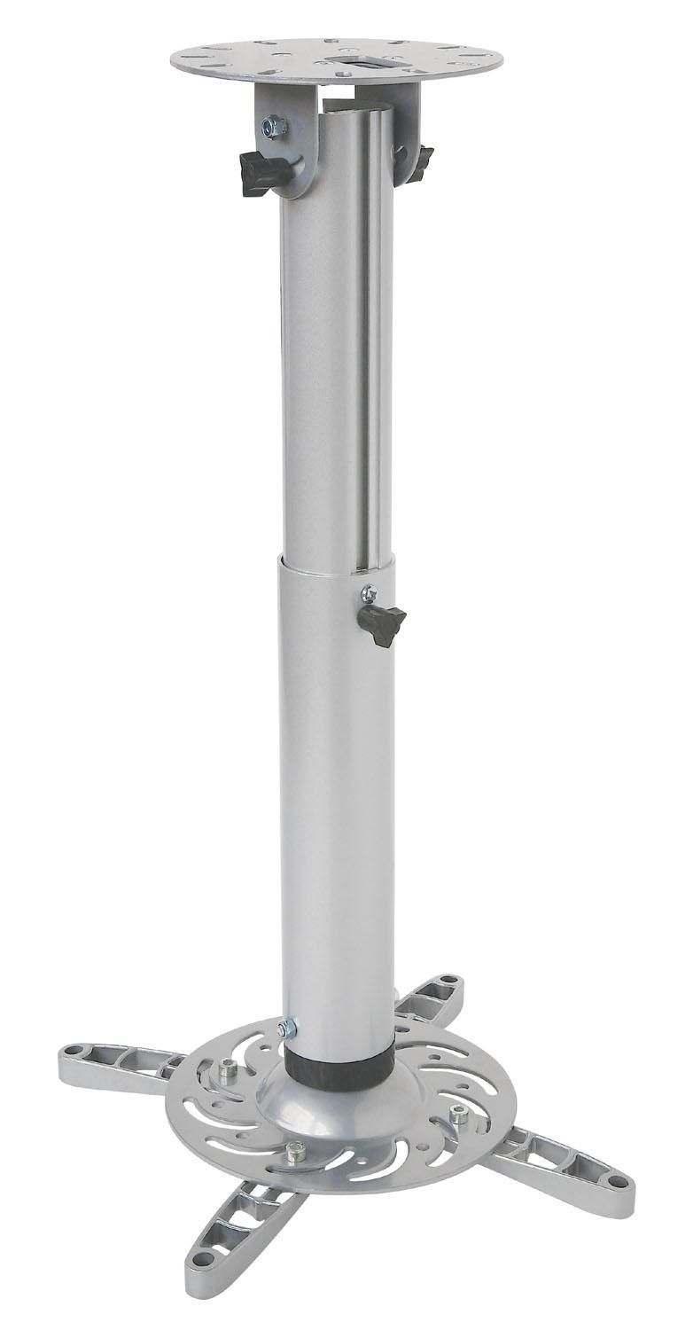 Supporto a soffitto professionale per proiettori estensione 50-77 cm