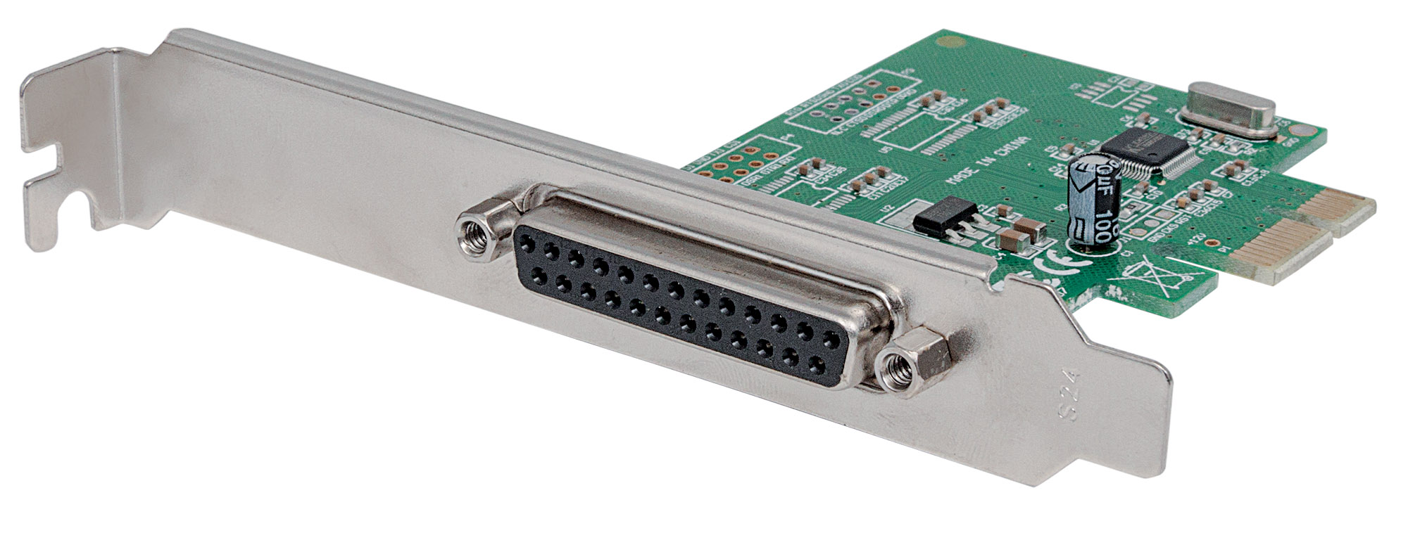 Scheda parallela PCI Express 1 porta