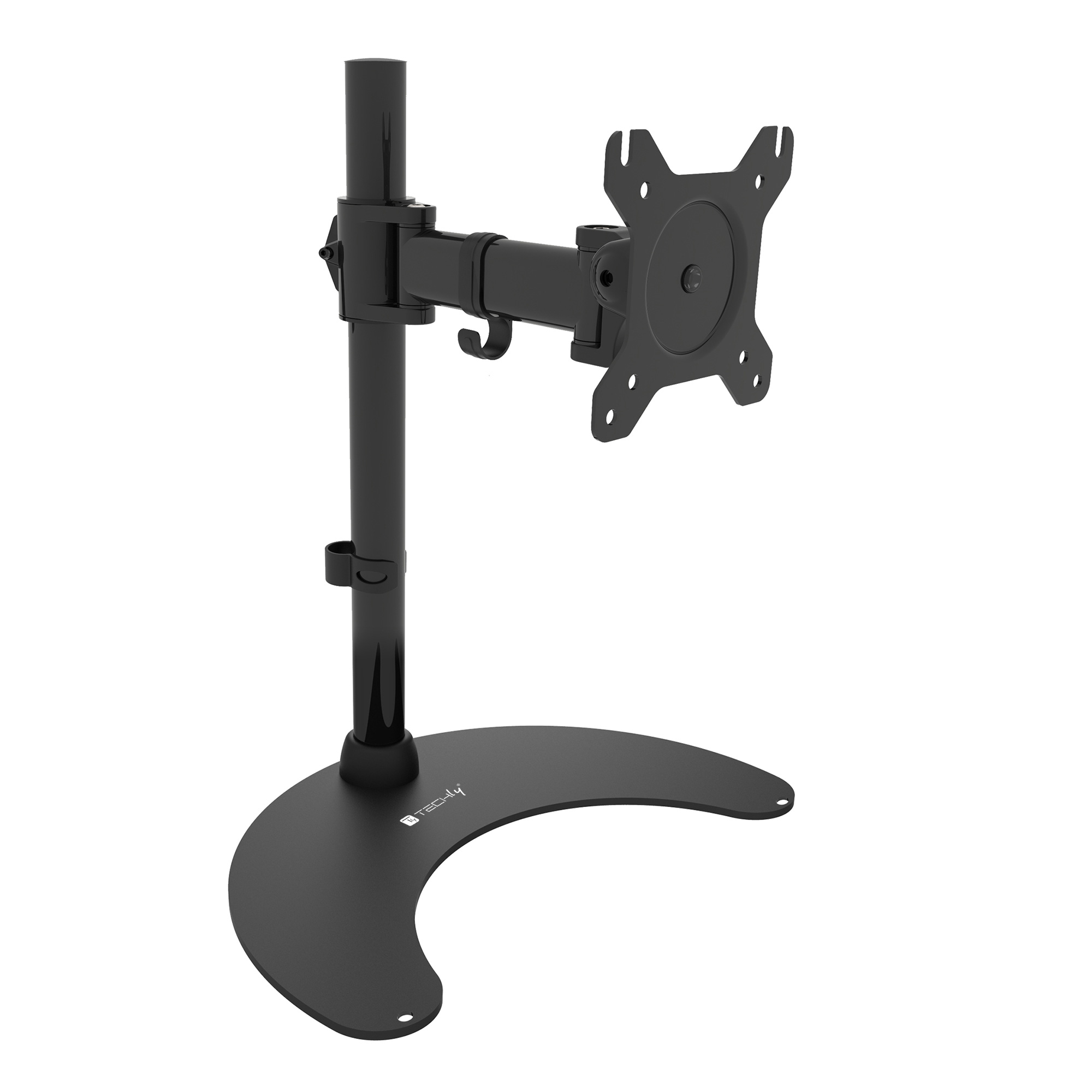 Supporto da scrivania per 1 Monitor LCD 13-27'' con base h.400mm