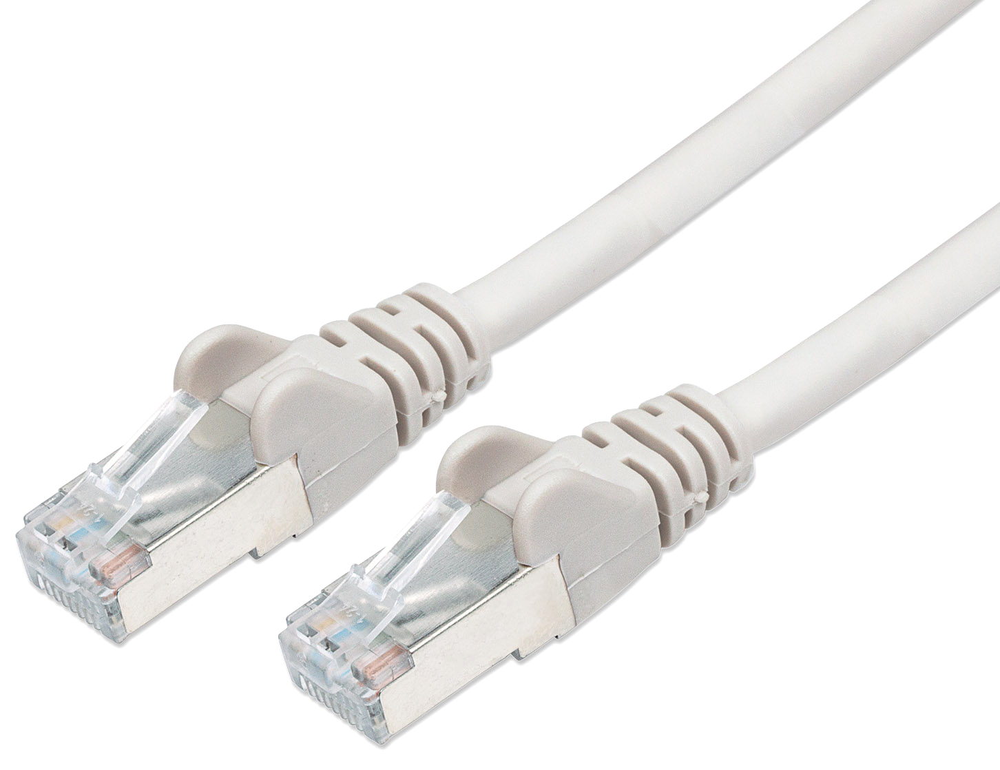 Cavo di rete Patch in rame Cat. 6 Bianco SFTP LSZH 10m