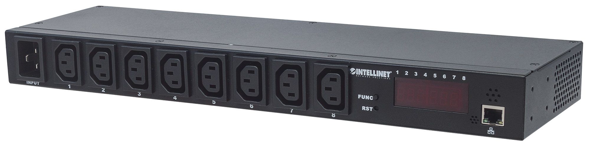 Multipresa intelligente per rack 19'' 8 porte