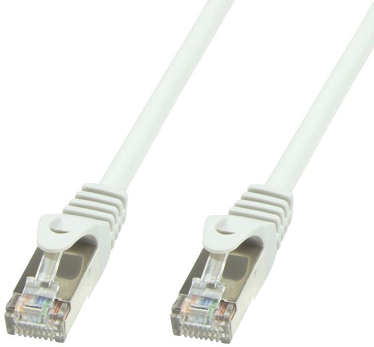 Cavo di rete Patch in rame Cat.6 Bianco SFTP LSZH 2m