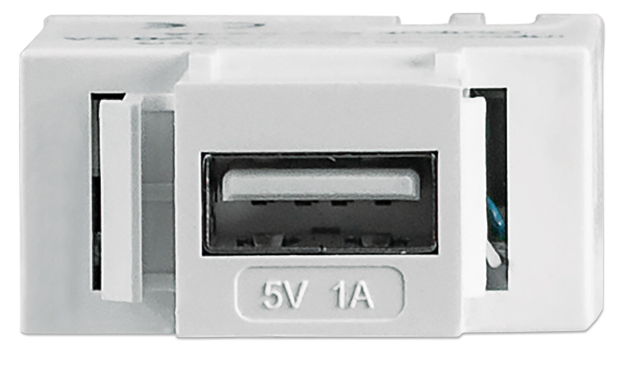 Presa USB con aggancio Keystone per Ricarica