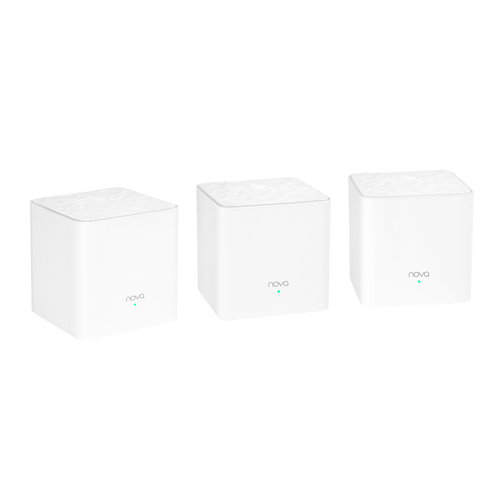 I-WL-NOVAMW3-3 è un sistema Mesh WiFi a doppia banda da 1200 Mbps progettato per case da 100-300㎡, che offre la completa copertura Wi-Fi domestica e una connessione Internet veloce e stabile. Il kit da 3 elementi offre fino a 300㎡ di copertura WiFi