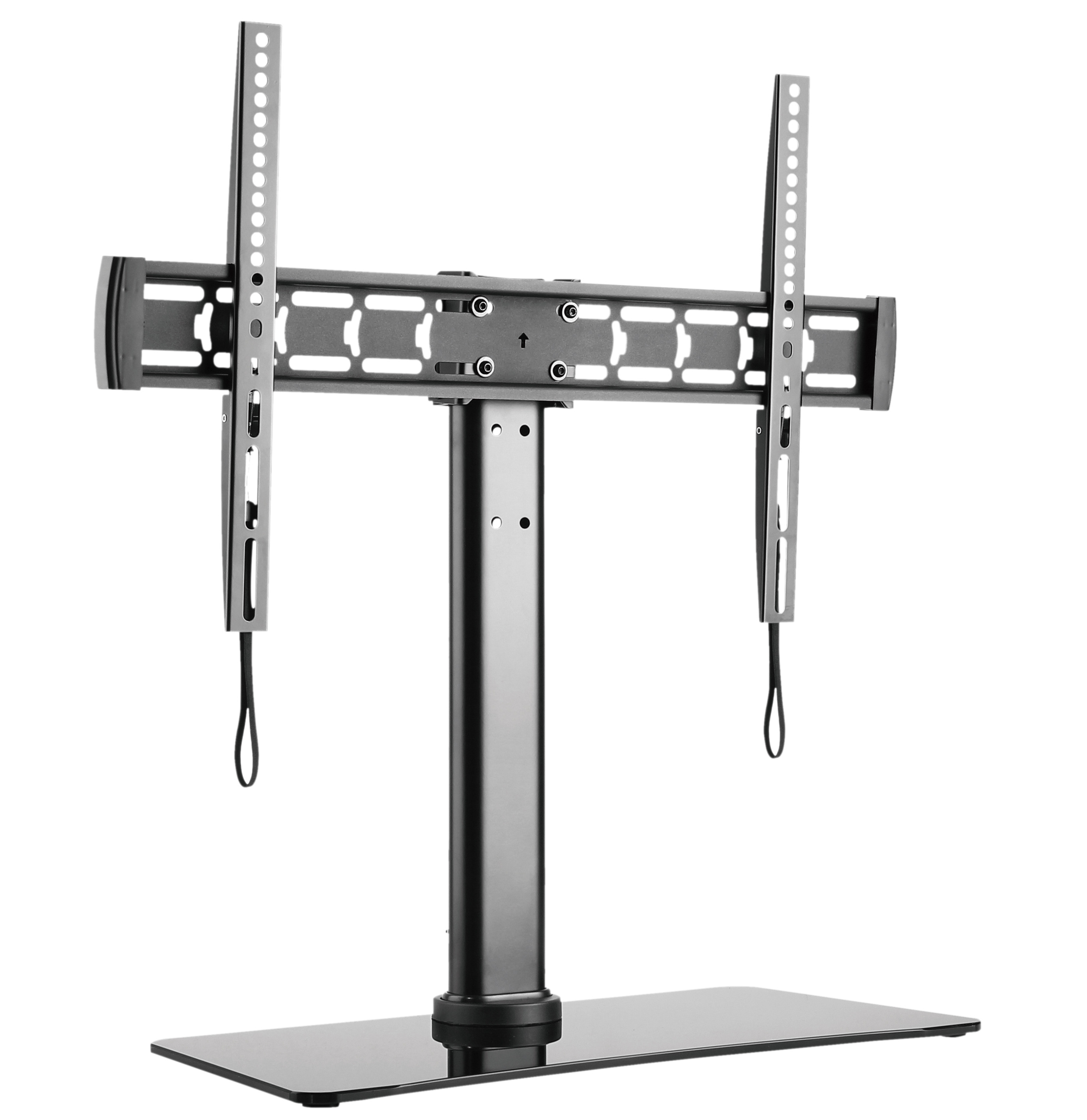 ICA-LCD S311L è un supporto per TV da tavolo con regolazione dell altezza che riunisce la robustezza al design elegante che si adatta facilmente ad ogni arredamento. Lo solida struttura permette di sostenere in modo sicuro la televisione e un ripia