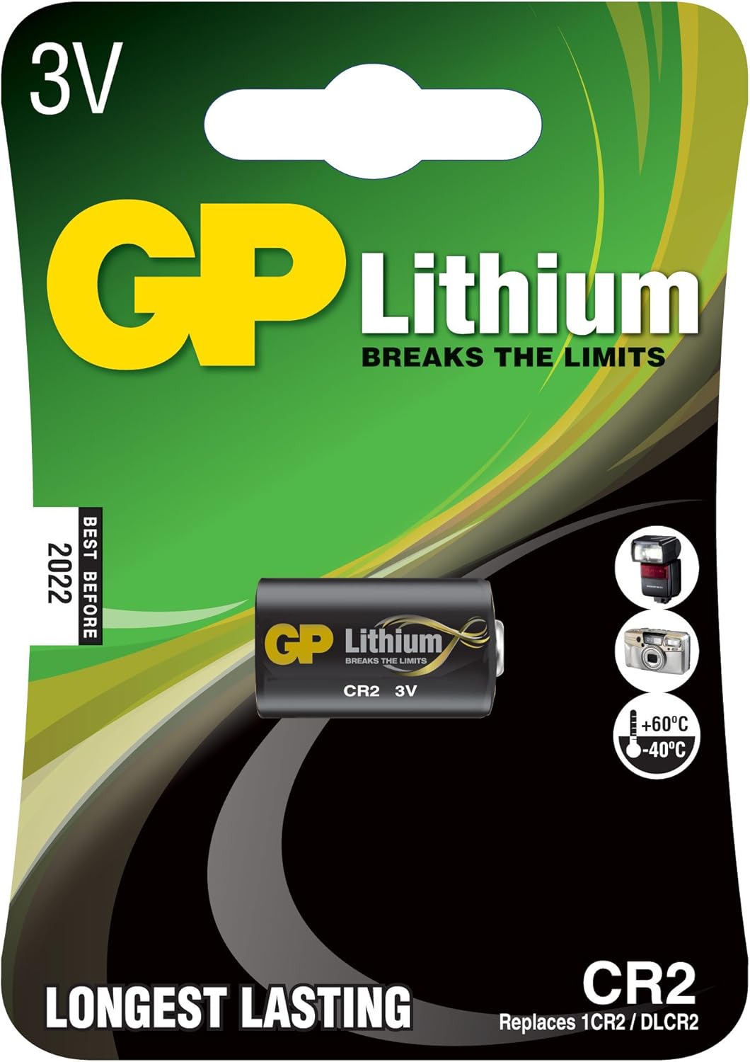 Blister 1 Batteria al Litio CR2