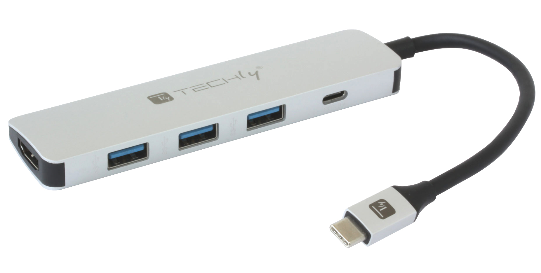 Hub USB-C™ SuperSpeed 3 Porte USB3.2 con HDMI 4K e PD