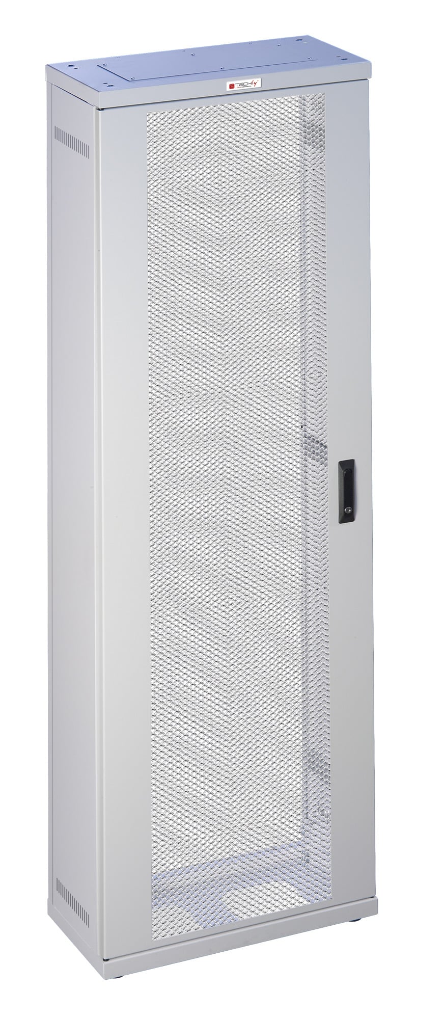 Armadio ETSI 21'' 47 unità prof. 600 Porte Grigliate Grigio