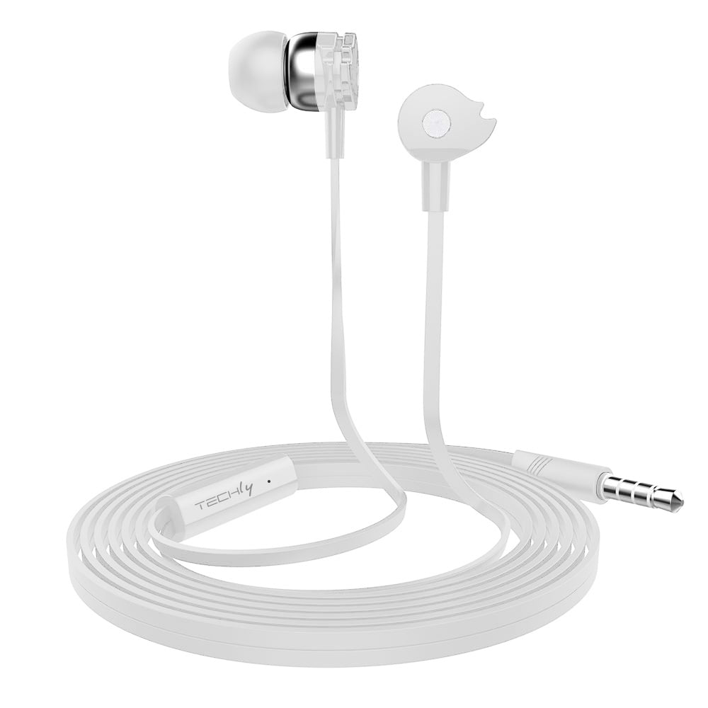 Auricolari Stereo In-Ear con Microfono Bianchi