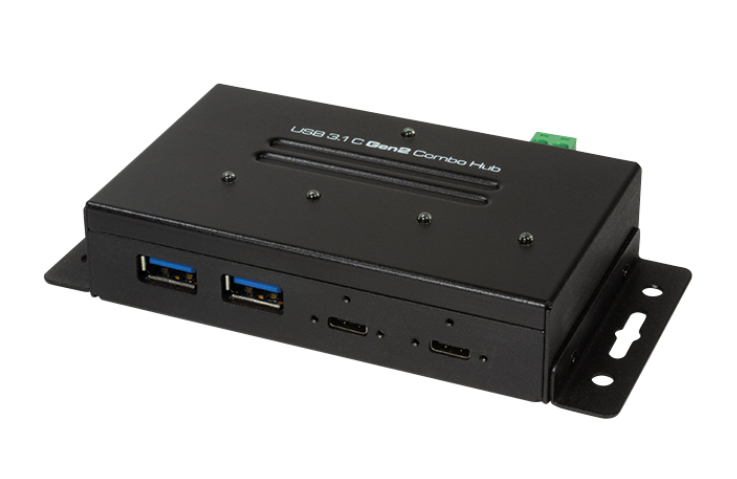 Hub USB-C™ 3.2 Gen 2, 4 Porte in Metallo