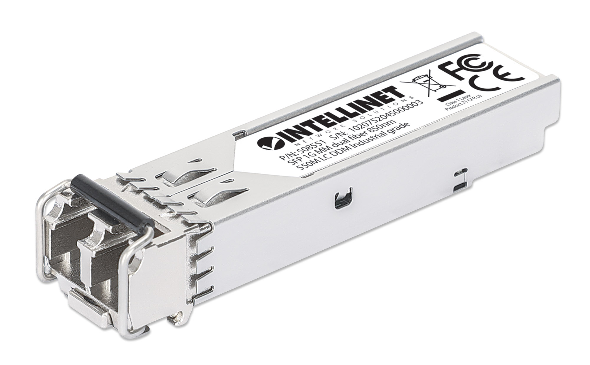 Transceiver Industriale Gigabit Fibra Ottica LC Duplex SFP