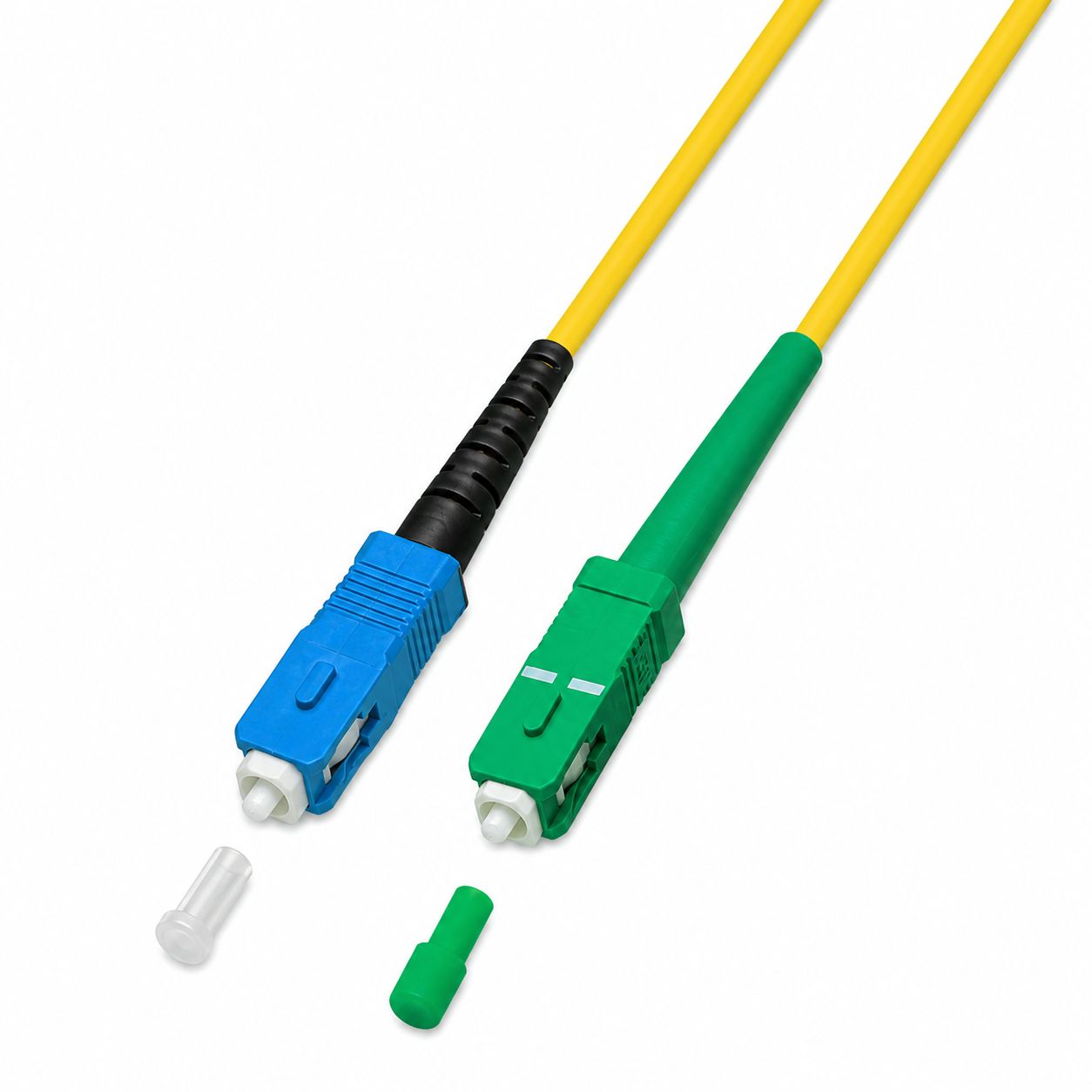 Cavo Fibra Ottica Monomodale OS2 SC-APC/SC-UPC 9/125 15m