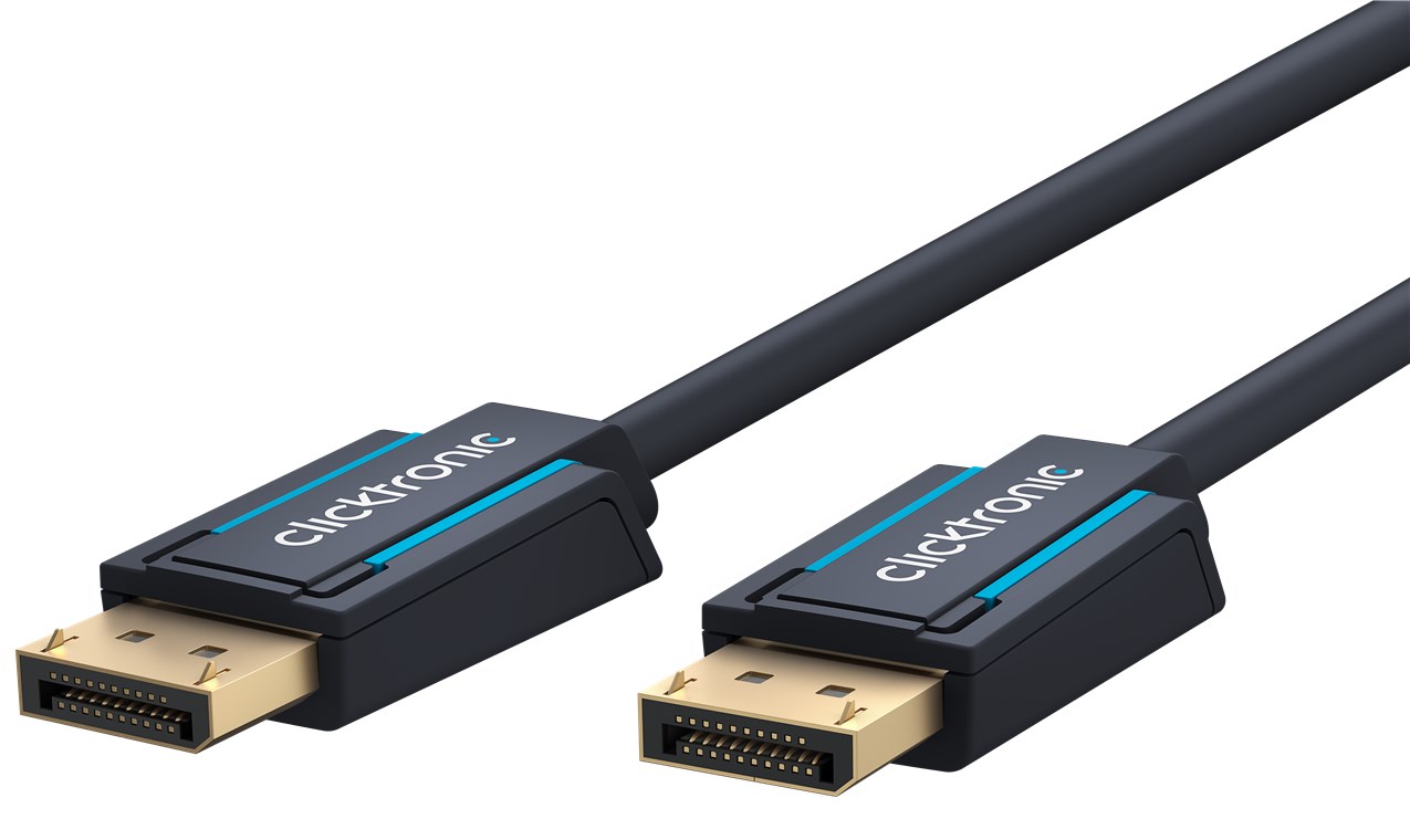 Godetevi film o video in 4K@120 Hz / 8K@60 Hz- con miliardi di colori, delicate transizioni di immagini e suono cristallino. Grazie a materiali puri, a tecniche di produzione precise e alla tecnologia all’avanguardia questo cavo DisplayPort collega monito